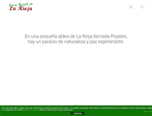 Tablet Screenshot of casaruralenlarioja.com